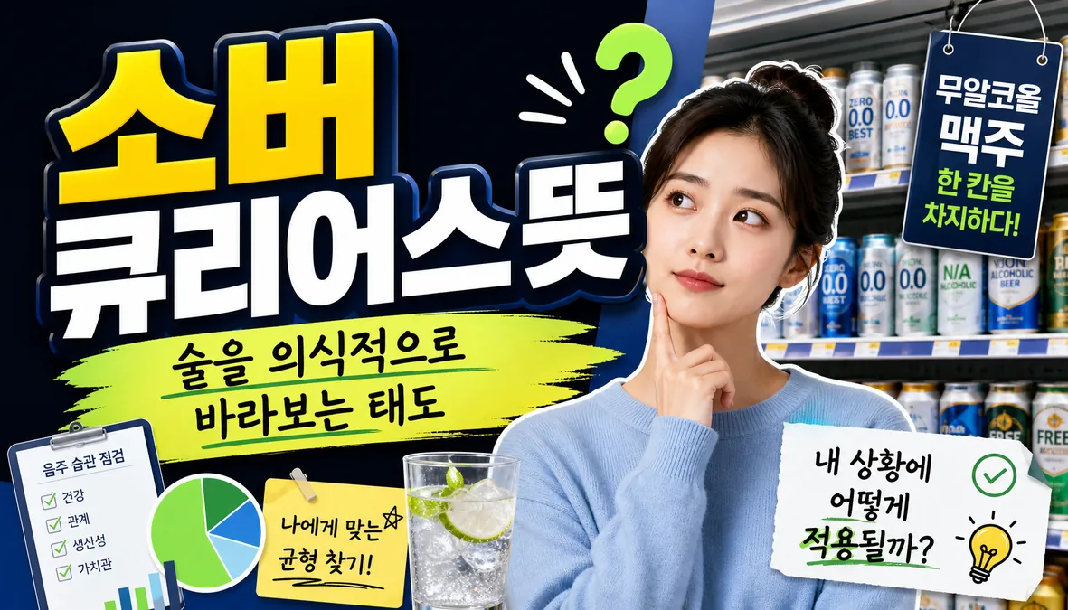 소버 큐리어스 뜻, 술을 의식적으로 바라보는 태도