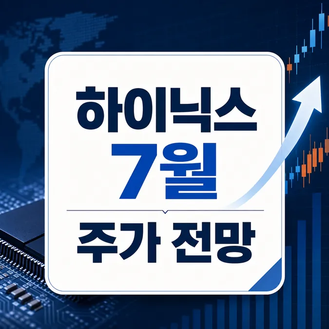 하이닉스 7월 주가 전망과 미국 ADR 발행에 따른 수급 영향 분석 - 최근 급락세로 본 하이닉스 7월 주가 전망과 현재 위치 카드뉴스